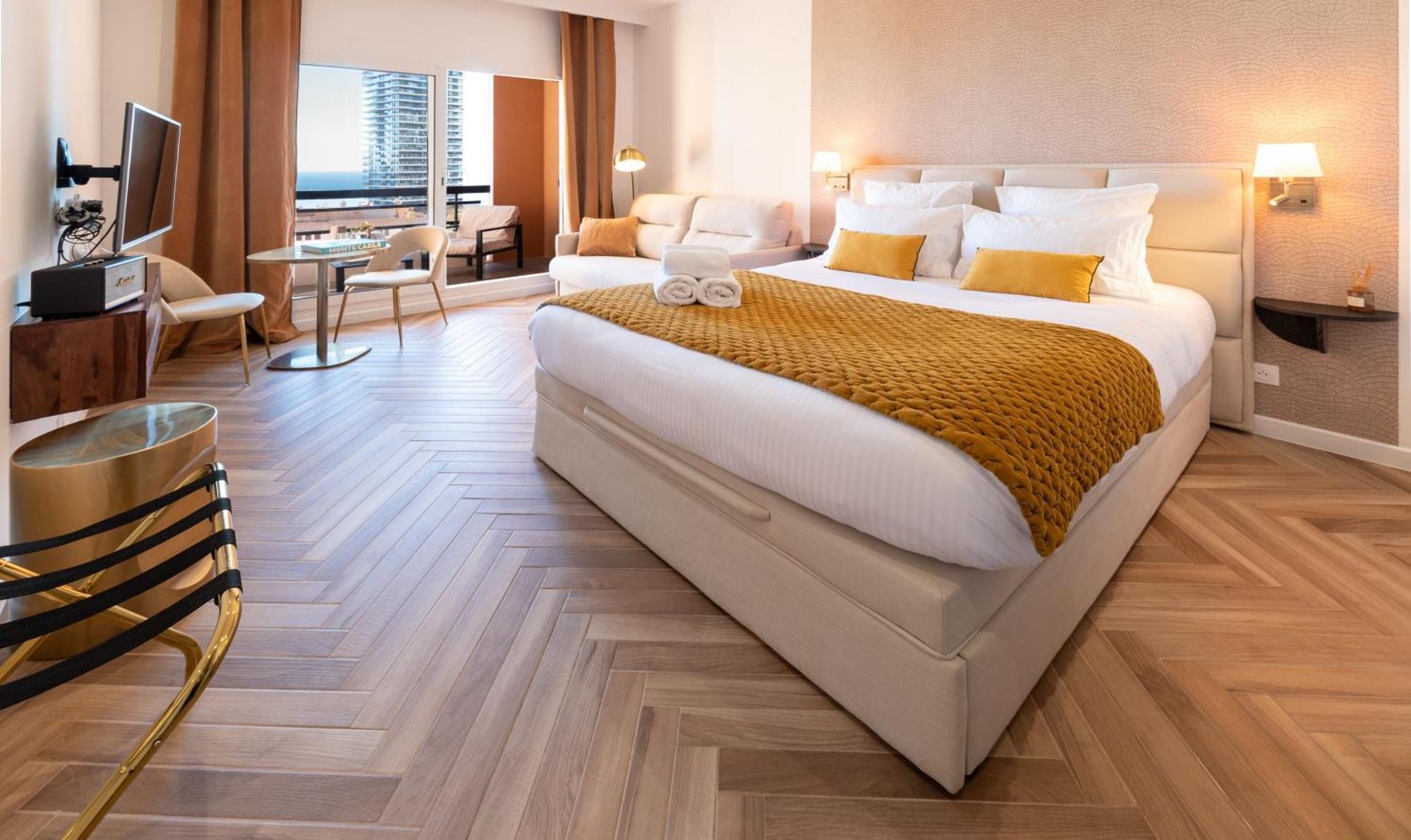 בוסוליי Monaco Border Luxury Suite - Sea View - Pool מראה חיצוני תמונה